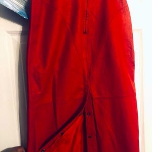 Brand New Genuine leather skirt